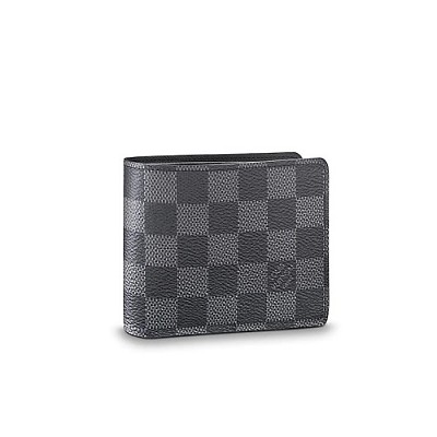 LOUIS VUITTON-M30380 루이비통 타이가 블랙 Louis Vuitton Malletie 스탬프 멀티플 월릿