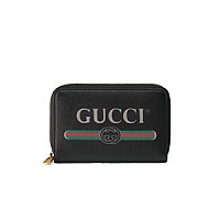 [스페셜오더]GUCCI-496319 8840 구찌 프린트 로고 핫핑크 카드 케이스