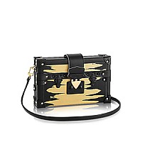 [스페셜오더]LOUIS VUITTON-M52737 루이비통 모노그램 트롱프뢰유 디테일 쁘띠뜨 말 트렁크 미니 핸드백