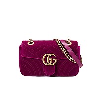 [스페셜오더]Gucci-‎446744 구찌 페일 그린 GG 마몽 미니 숄더백 22cm