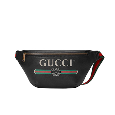 [스페셜오더]GUCCI 493869-6463 구찌 레드가죽 프린트 로고 벨트백