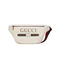 [스페셜오더]GUCCI 493869-8832 구찌 그린가죽 프린트 로고 레플리카벨트백