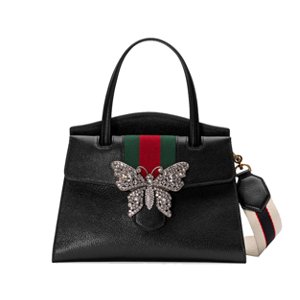 [스페셜오더]GUCCI 505344-9674 구찌 클라이네 토템 나비 디테일 탑 핸들 백