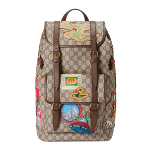 GUCCI 473869-8414 구찌 쿠리에 GG 수프림 캔버스 백팩