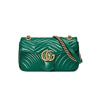 GUCCI-443497 4143 구찌 블루 GG 데님 GG 마몽 스몰 숄더백