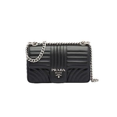 [스페셜오더]PRADA-1BD108 프라다 핑크 다이어그램 미디엄 숄더백