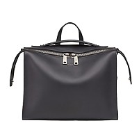 [스페셜오더]FENDI-7VA400 팬디 메탈릭 스티치 장식 블랙 메신저백