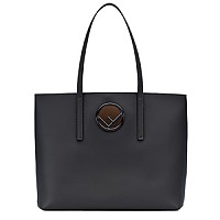 [스페셜오더]FENDI-8BH348 팬디 Fendi F 로고 트리밍 베이지 쇼퍼백