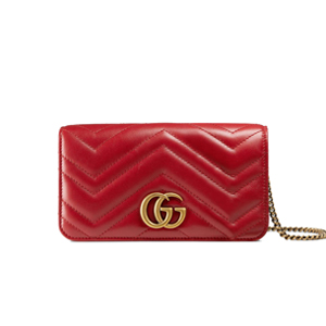 [스페셜오더]GUCCI-488426 6433 구찌 레드 GG 마몽 체인 미니백