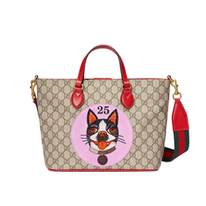 GUCCI 473887-8695 구찌 GG 슈프림 Mystic Cat 구찌레플리카 여성토트백