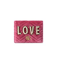 [스페셜오더]GUCCI-466492 1000 구찌 GG 마몽 블랙 카드 케이스