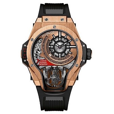 [스페셜오더]HUBLOT-위블로 빅뱅 MP-09 뚜루비옹 Bi-Axis 스틸 리미티드 에디션 워치49mm