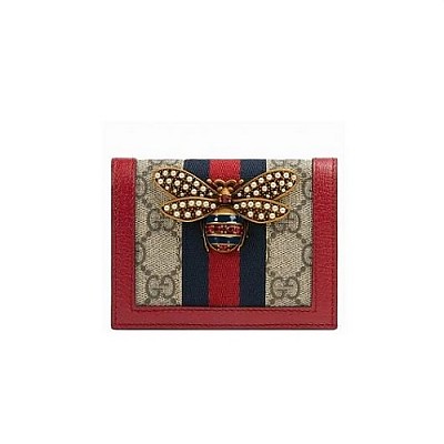 [스페셜오더]GUCCI-476072 8224 구찌 퀀 마가렛 가죽 카드 케이스