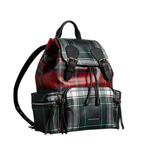 [스페셜오더]BURBERRY-4068951 버버리 라이트블루 로고 프린트 Rucksack 럭색 라지 백팩