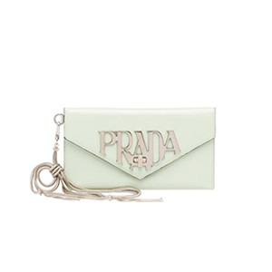 [스페셜오더]PRADA-1MF175 프라다 피치 브러시가죽 메탈 로고 레터링 클러치백