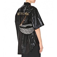 [스페셜오더]BALENCIAGA-518163 발렌시아가 블랙 스몰 그래피티 프린트 벨트 백