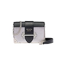 [스페셜오더]PRADA-1BH018 프라다 메탈릭 송아지가죽 파이라이트 카이에백