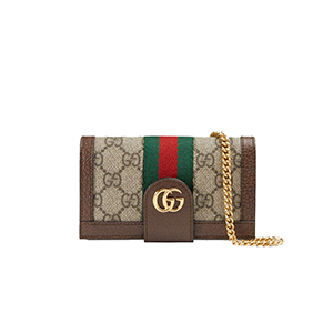 [스페셜오더]GUCCI-523163 8670 구찌 오피디아  레드  스웨이드 iPhone 7/8 체인 케이스