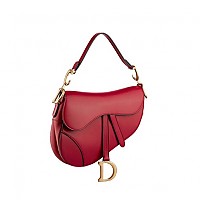 [스페셜오더]DIOR-디올 블루 Toile de Jouy 자수 Saddle 백 25cm