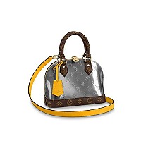 [스페셜오더]LOUIS VUITTON-M52481 루이비통 핑크 에삐 레더  스티커 장식 알마 BB