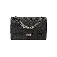 [스페셜오더]CHANEL-A37587 샤넬 블랙 골드 빈티지 2.55 라지 플랩백