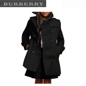 [스페셜오더]BURBERRYI-40095001 버버리 샌드링엄 헤리티지 허니 트렌치코트 아동용