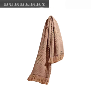 BURBERRY-40217971 버버리 네이비 캐시미어 혼방 스카프 여성용