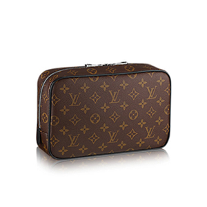 LOUIS VUITTON-M47507 루이비통 모노그램 마카사 토일렛 파우치 PM