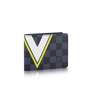 LOUIS VUITTON-N41678 루이비통 다미에 그라파이트 레드 로프 패턴 슬렌더 월릿 