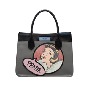 [스페셜오더]PRADA-1BA178 프라다 prada 듀얼 송아지 가죽 브라운 토트 백