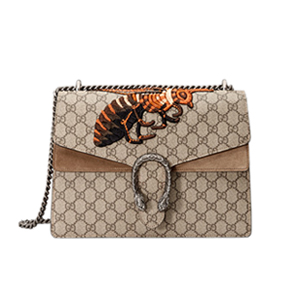 [스페셜오더]GUCCI 400235-9750 구찌 디오니서스 GG 미디엄 뱀모양 자수 숄더백