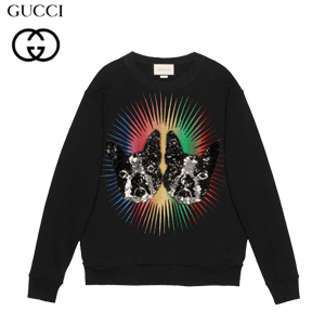 GUCCI-469250 9230 구찌 램 패치 오버사이즈 여성 스웨트 셔츠