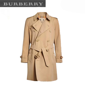 [스페셜오더]BURBERRY-40734831 버버리 블랙 켄징턴 헤리티지 트렌치코트