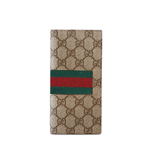 [스페셜오더]GUCCI-408836 9791 구찌 GG 수프림 캔버스 Web 장지갑