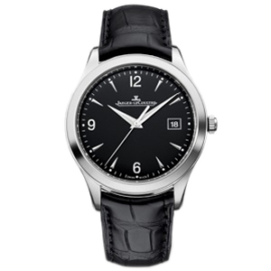 [스페셜오더]JAEGER LECOULTRE-예거 르쿨트르 마스터 컨트롤 데이트 스틸 블랙다이얼 워치 39mm