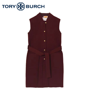 [스페셜오더]TORY BURCH 토리버치 블랙 캐시미어 스웨터 베스트 여성용