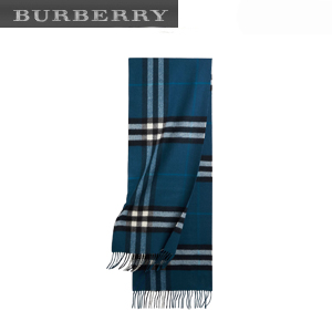 BURBERRY-39137311 버버리 클래식 차콜 체크 캐시미어 스카프 남녀공용