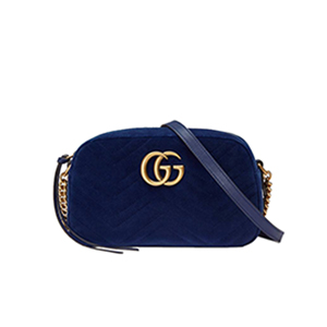 [스페셜오더]GUCCI-447632 5671 구찌 GG Marmont 푸쉬아 벨벳 스몰 숄더 백