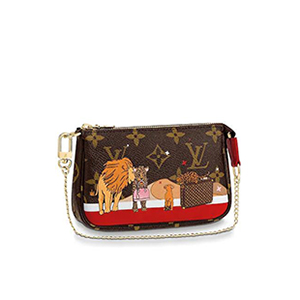 LOUIS VUITTON-M13404 루이비통 화이트 모노그램 LV x TM 포쉐트 악세수아