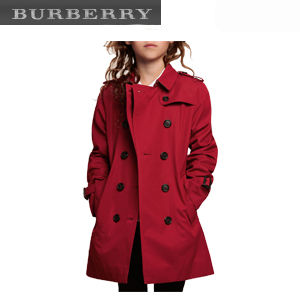 [스페셜오더]BURBERRYI-40094991 버버리 샌드링엄 헤리티지 블랙 트렌치코트 아동용