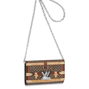 [스페셜오더]LOUIS VUITTON-M63594 루이비통 다미에 타임 트렁크 트위스트 체인 월릿