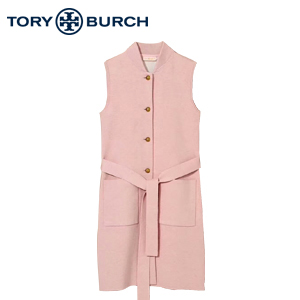 [스페셜오더]TORY BURCH 토리버치 블랙 캐시미어 스웨터 베스트 여성용