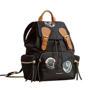 [스페셜오더]BURBERRY-4068951 버버리 라이트블루 로고 프린트 Rucksack 럭색 라지 백팩