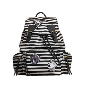 [스페셜오더]BURBERRY-4068951 버버리 라이트블루 로고 프린트 Rucksack 럭색 라지 백팩