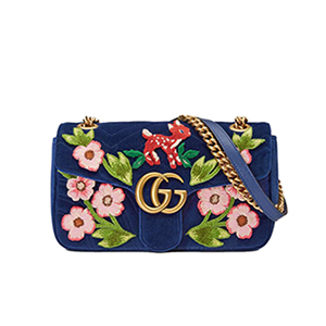 [스페셜오더]GUCCI-443497 5815 구찌 파스텔 핑크 GG 마몽 스몰 숄더백