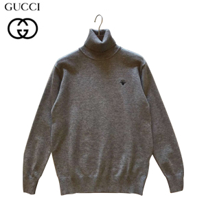 GUCCI-4412470 1000 구찌 캐시미어 블랙 스웨터 목티 남성용