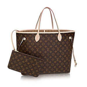 LOUIS VUITTON-M41180  루이비통 모노그램 파우치 피보안 네버풀 GM