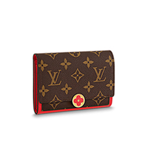 [스페셜오더]LOUIS VUITTON-M64585 루이비통 모노그램 푸시아 플로르 월릿 레플리카 여성장지갑