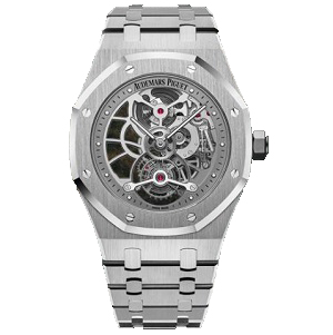 [스페셜오더]Audemars Piguet-오데마 피게 로얄 오크 뚜르비옹 엑스트라-틴 오픈워크 로즈 골드 41mm