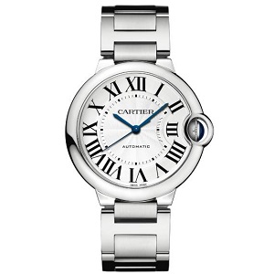 [스페셜오더]Cartier-까르띠에 발롱 블루 드 쿼츠 다이아 인덱스 레이디스 워치28mm